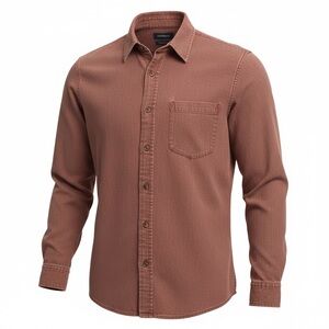 Croft & Barrow Men's Tan Button Down Shirt